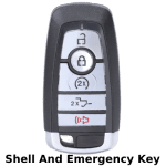 5 Button Ford F-Series Proximity Smart Key Shell Peps Fcc M3N-A2C93142600 Pn 164-R8166
