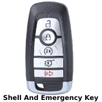 5 Button Ford Proximity Smart Key Shell Peps Fcc M3N-A2C931426 Pn 164-R8198