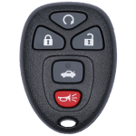 5 Button GM Keyless Entry Remote SHELL for OUC60270 And KOBGT04A