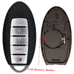 5 Button Infiniti Nissan Smart Key Shell For Fcc KR5S180144014