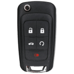 5 Button Remote Flip Key For GM Fcc OHT01060512 Pn 5924369