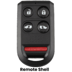 6 Button Acura Honda Keyless Entry Remote Shell (K&S)