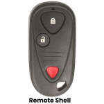 Acura 3 Button Keyless Entry Remote Shell Fob (K&S)