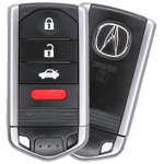Acura 4 Button Smart Key Driver 1 Fcc KR5434760 Pn 72147-TX6-A01