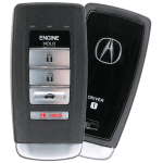 Acura 5 Button Smart Key Driver 1 Fcc KR5995364 Pn 72147-TZ3-A71