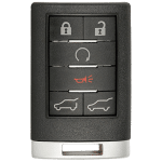 Cadillac 6 Button Keyless Entry Remote Fcc OUC6000066 Pn 22756465