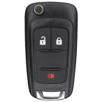 Chevrolet 3 Button Remote Flip Key Fcc OHT01060512 Pn 20873621