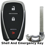 Chevrolet 3 Button Smart Key SHELL for HYQ4AA HYQ4EA