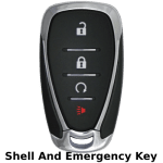 Chevrolet 4 Button Smart Key SHELL for HYQ4AA HYQ4EA