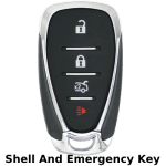 Chevrolet 4 Button Smart Key SHELL for HYQ4AA HYQ4EA