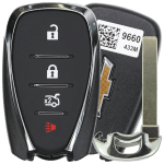Chevrolet 4 Button Smart Proximity Key Fcc HYQ4EA Pn 13508771 13529660 (OEM)