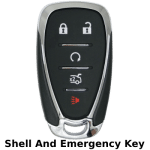 Chevrolet 5 Button Smart Key SHELL for HYQ4AA HYQ4EA