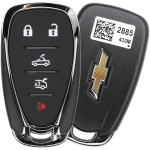 2021-2022 Chevrolet 5-Button Smart Key Fob FCC HYQ4ES Part number 13522885 (OEM)