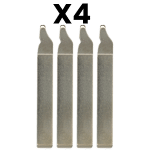 Chevrolet Flip Key Blade HU100 For LXP-T004 and LXP-T003 Pack Of 4