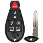 Chrysler Dodge Jeep VW 7 Button Fobik Key SHELL For Fcc M3N5WY783X IYZ-C01C