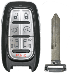 2017-2024 Chrysler 7-Button Smart Key Fob FCC M3N-97395900 Part number 68217832AC Without Keysense (AFTERMARKET)