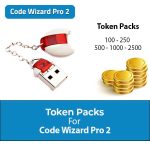 Code Wizard Pro 2 - Token Packs (100/250/500/1000) - ( machine sold separately )