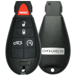 Dodge 5 Button Keyless Go Fobik Smart Key Fcc IYZ-C01C Pn 68060751AA