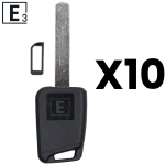 E3 Solid Key Shell – Mechanical Subaru DAT17 Pack Of 10