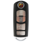 2015-2019 Fiat 4-Button Smart Key Fob FCC WAZSKE13D01 Part number RLVMISK11-0705 RLVMISK110705 (OEM)