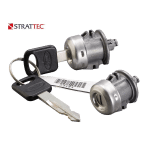 Ford 1997-2010 Pair Coded Door Locks With Keys Strattec Pn 703362C