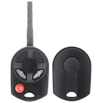 Ford 3 Button Remote Head Key Pn 164-R8007 Key Shell