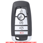 Ford 5 Button Proximity Smart Key Gen 5 Peps Fcc M3N-A2C93142600 Pn 164-R8149 Key Shell