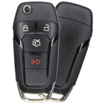 Ford Fusion 4 Button Flip Key Fcc N5F-A08TAA Pn 164-R7986