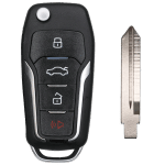 Ford Lincoln Mercury 4 Button Remote Flip Key Fcc CWTWB1U331 Chip 4D63 80 Bit
