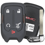 GMC 5 Button Proximity Smart Key Fcc HYQ1AA Pn 13584502