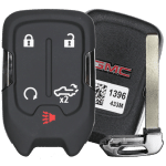 GMC 5 Button Proximity Smart Key Fcc HYQ1EA Pn 13591396 (OEM)