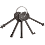 HPC 5-Pc Warded Padlock Pick Set