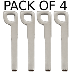 HU101 Ford Lincoln Emergency Key Blade Pack Of 4