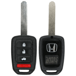 Honda 4 Button Remote Head Key Fcc MLBHLIK6-1TA Pn 35118-T2A-A60 (OEM)