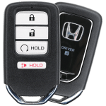 2017-2019 Honda 4-Button Smart Key Fob FCC A2C97488400 Part number 72147-T6Z-A31 Driver 2 (OEM)