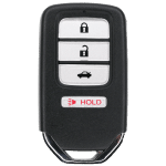 Honda 4 Button Smart Key Shell For KR5V1X KR5V44 KR5T44 (K&S)