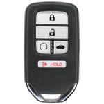 Honda 5 Button Smart Key Shell For KR5V1X  KR5V44 KR5T44 (K&S)
