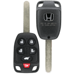Honda 6 Button Remote Head Key Fcc N5F-A04TAA Pn 35118-TK8-A20