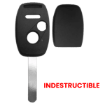 Honda Accord 2002-2014 INDESTRUCTIBLE 3 Button Remote Head Key Shell (K&S)