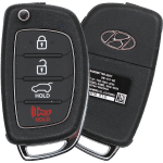 Hyundai 4 Button Flip Key Fcc TQ8-RKE-3F04 Pn 95430-4Z101 95430-4Z100