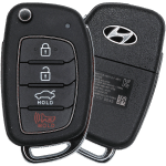 Hyundai 4 Button Flip Key Fcc TQ8-RKE-4F25 Pn 95430-C1210