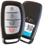 Hyundai 4 Button Proximity Smart Key Fcc CQOFD00120 Pn 95440-F2000