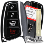 Hyundai Equus 4 Button Proximity Smart Key Fcc SY5DMFNA433 Pn 95440-3N470