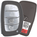 Hyundai Sonata 4 Button Smart Key Fcc CQOFD00120 Pn 95440-C1500NNA 95440-C2500