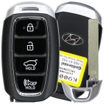 Hyundai Veloster 4 Button Proximity Smart Key Fcc SY5IGFGE04 Pn 95440-K9000