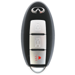 Infiniti 3 Button Proximity Remote Smart Key Fcc KR55WK49622 Pn 285E3-1BA7A