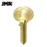 JMA CO106 H20 HL1 Hudson 5 Pin Cabinet Key Brass