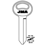 JMA Ford 5 Cut Key Blank FO-19 H50