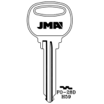 JMA Ford Mercury Key Blank FO-28D H59