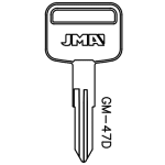 JMA GM B54  X154 Blank Key GM-47D